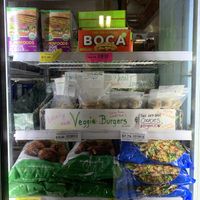 Frozen local vegan at Save-U-More in Homer