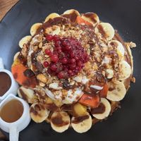 Loaded waffles!  at Eat.Co in Koh Phangan