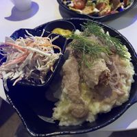 Salchicha con puré de patatas   at Eat.Co in Koh Phangan