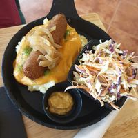 Bangers &mash at Eat.Co in Koh Phangan