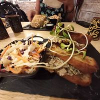 Tuna cheese melt at Eat.Co in Koh Phangan