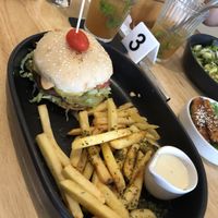 beyond burger   at Eat.Co in Koh Phangan