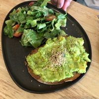 avocado smash toasted   at Eat.Co in Koh Phangan