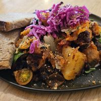 Breakfast hash at Eat.Co in Koh Phangan