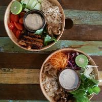 Teriyaki and Meaty Bowl at Eat.Co in Koh Phangan