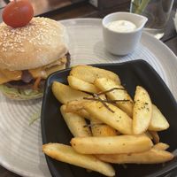 Beyond Meat kimchi burger   at Eat.Co in Koh Phangan