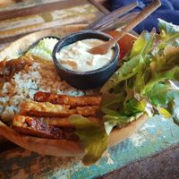 Tempeh rice bowl  at Eat.Co in Koh Phangan