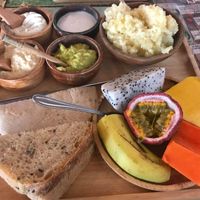 Big breakfast plate at Eat.Co in Koh Phangan