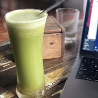 Plant Shanka. Little spicy from the ginger. Just the way I like it.  at Eat.Co in Koh Phangan