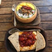 Green bowl and hummus co at Eat.Co in Koh Phangan