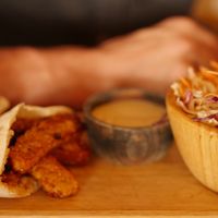 Tempeh pita at Eat.Co in Koh Phangan