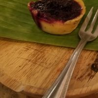 passion berry tart at Eat.Co in Koh Phangan