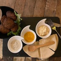 Falafel plate at Eat.Co in Koh Phangan