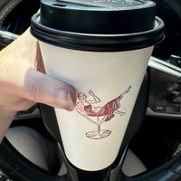 Iced caramel macchiato   at Coffee Conscious in Berkeley