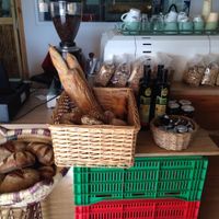 Granola and breads  at Broitman in Eilat