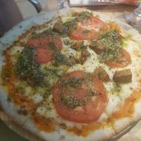 pizza at Vegetalia - Raval in Barcelona