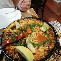Paella at Vegetalia - Raval in Barcelona