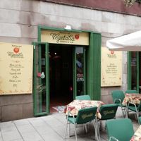 main entrance  at Vegetalia - Raval in Barcelona