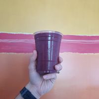 Acai berry smoothie at Berry Bowl in Los Angeles
