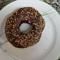 Black Russian bagel at Ruthie's Bagel Dish in Highland Park