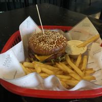 The Belze Burger  at Belzepub in Prague