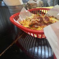 Loaded nachos   at Belzepub in Prague