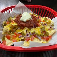 Nachos loaded  at Belzepub in Prague
