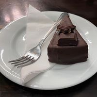 Cheesecake  at Belzepub in Prague