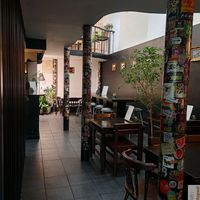 Inside at Belzepub in Prague