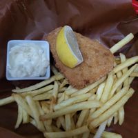 fish and chips at Belzepub in Prague