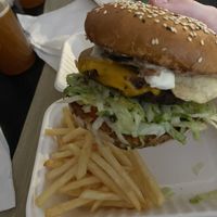 Mexican burger  at Belzepub in Prague