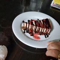 Cheesecake at Belzepub in Prague