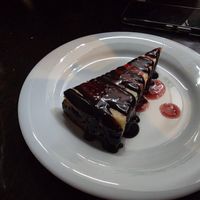 Cheesecake at Belzepub in Prague