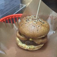 Dirt Drunk Burger (their patty)  at Belzepub in Prague