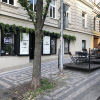 Street view of Belezeepub  at Belzepub in Prague