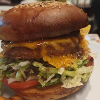 beyond belze burger at Belzepub in Prague