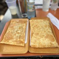 Many pastel options   at Mount Zion Vegano in Sao Paulo