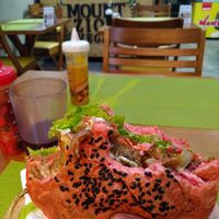 Roots falafel at Mount Zion Vegano in Sao Paulo