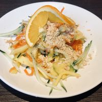 Mango salad at Indochine Vegan in San Francisco