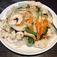 Crispy chow fun at Indochine Vegan in San Francisco