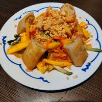 Mango salad at Indochine Vegan in San Francisco
