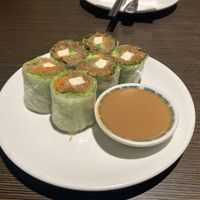 Fresh spring rolls  at Indochine Vegan in San Francisco