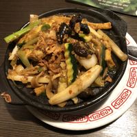 Vietnamese fragrant clay pot  at Indochine Vegan in San Francisco