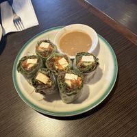 Spring roll   at Indochine Vegan in San Francisco