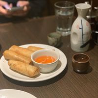 Crispy Spring Rolls at Indochine Vegan in San Francisco