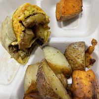 Breakfast burrito   at The Common Bond Market in Shelton