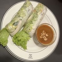 Summer rolls  at Cat Tuong in Berlin