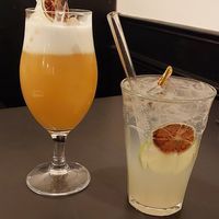 Saigon colada and lime, sugar syrup at Cat Tuong in Berlin