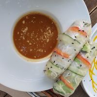 Summer rolls at Cat Tuong in Berlin