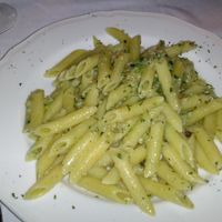 zucchini pesto pasta at Trattoria Enzo e Piero in Florence